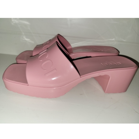 Gucci Rubber Slide Sandal SZ 40 - Picture 3 of 8